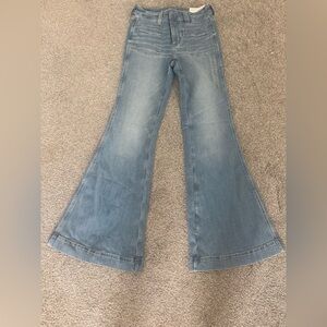 American Eagle Outfitters Light Blue Flare Jeans